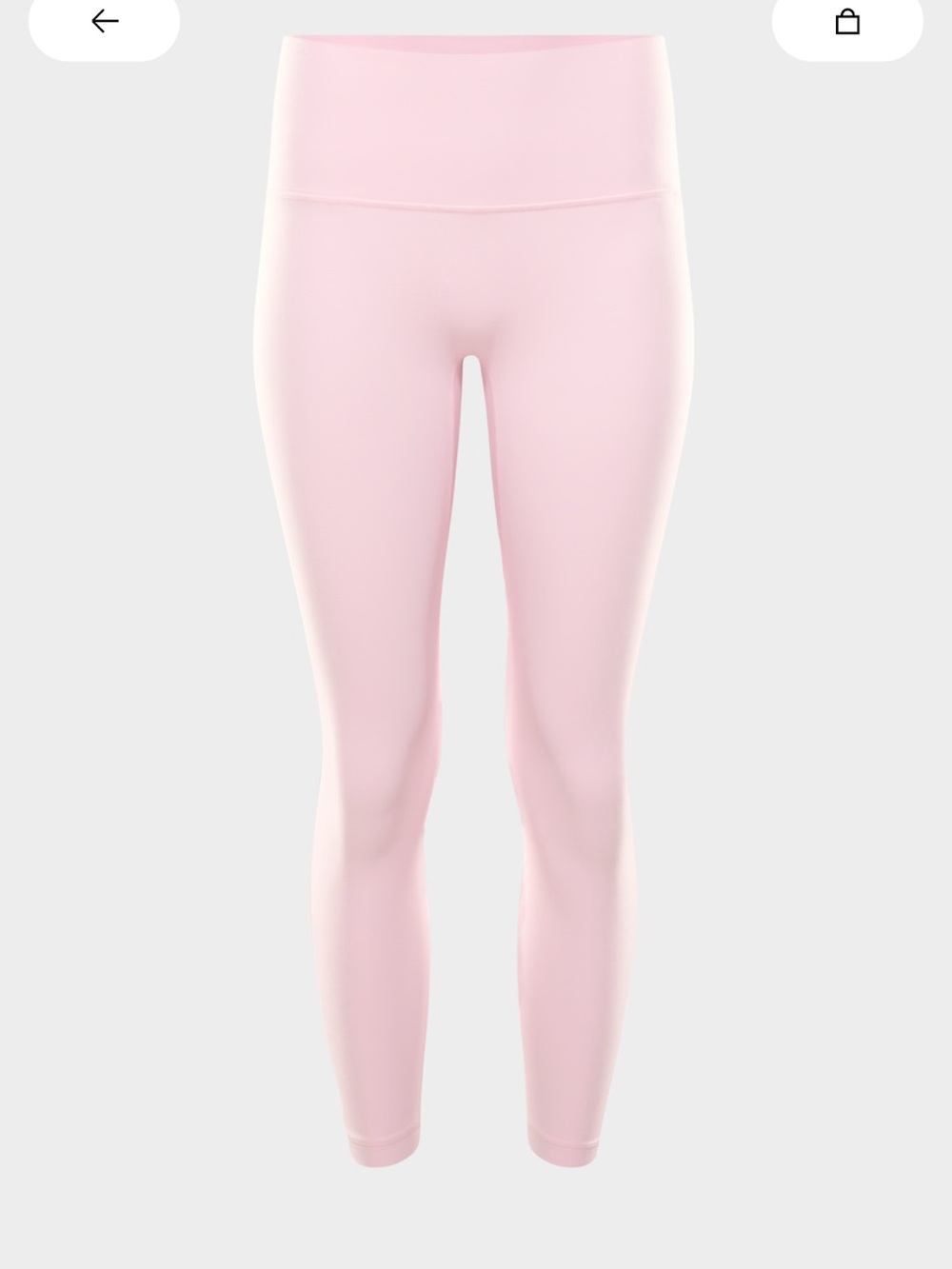 TNA High-Waist Pink Leggings 24inch